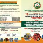 33rd International Conference and Annual General Meeting (AGM)