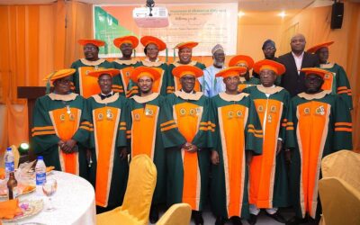 Pictures  at the 2022 NIMechE Fellowship Conferment Ceremony held in Lagos